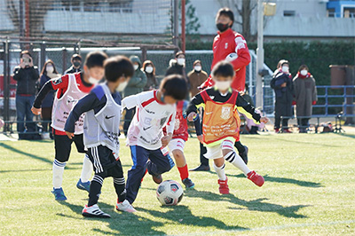 リズムハートフルサッカーの様子2